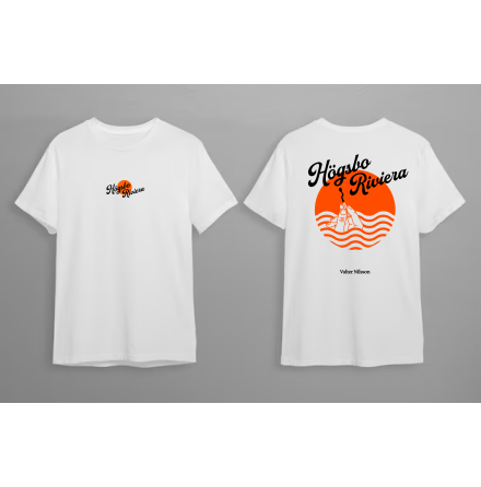 Valter Nilsson - H�gsbo Riviera (t-shirt, vit)