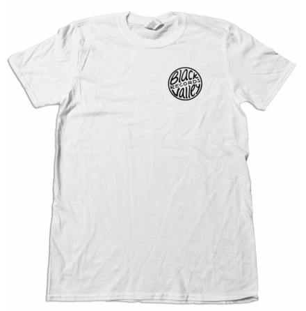 BlackValley Records white t-shirt