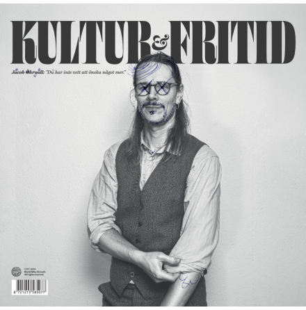 Jacob hrvall - Kultur och fritid 12&quot; LP ~PRE-ORDER~ Release date 2025-10-10